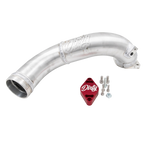 2011-2016 Duramax Dirty Cold Side Crossover Pipe w/o Throttle Valve (LML-INT-A027)-Intercooler Piping-Dirty Diesel Customs-LML-INT-A027-Dirty Diesel Customs