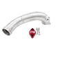 2011-2016 Duramax Dirty Cold Side Crossover Pipe w/o Throttle Valve (LML-INT-A027)-Intercooler Piping-Dirty Diesel Customs-LML-INT-A027-Dirty Diesel Customs