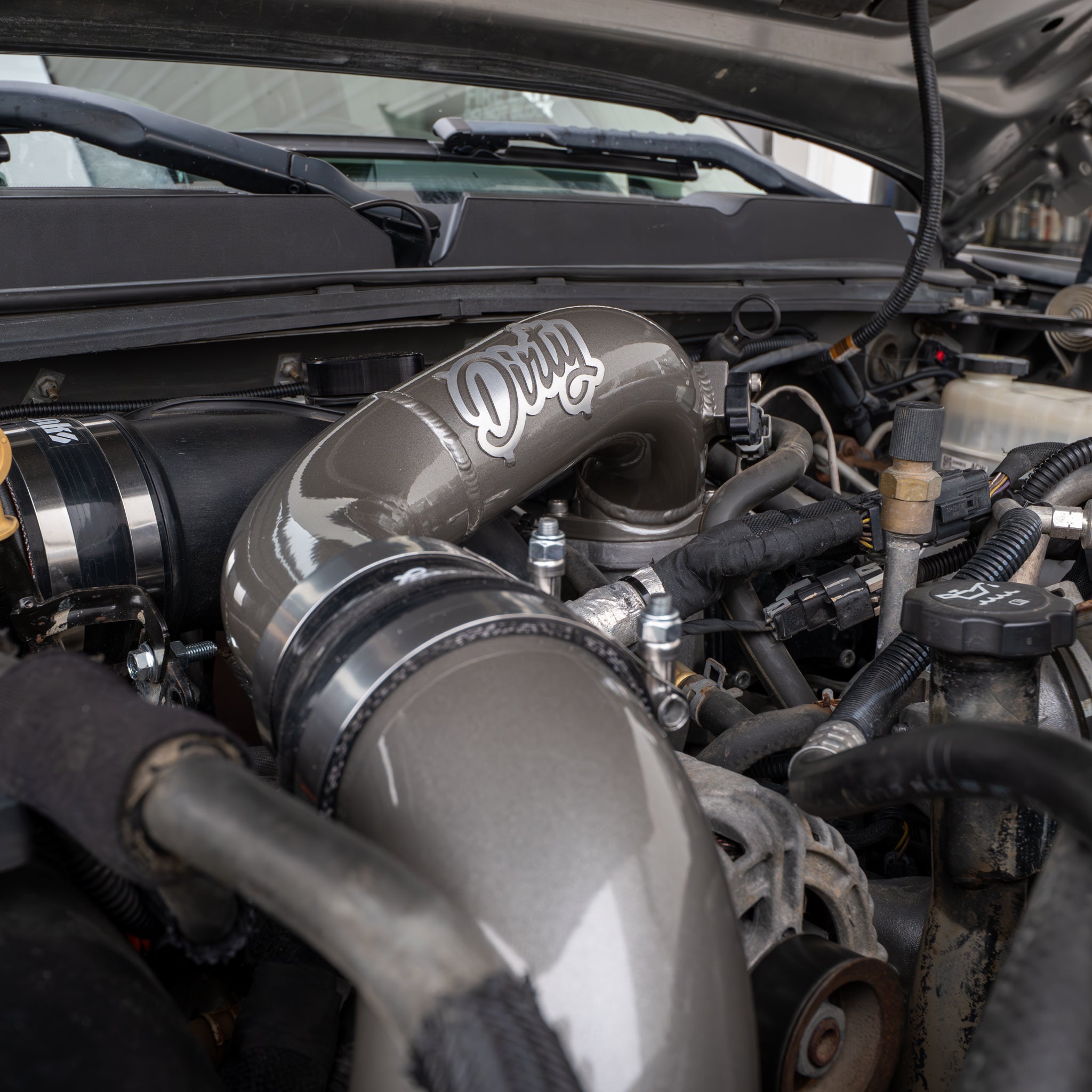2011-2016 Duramax High Flow Dirty Intercooler Piping Kit (LML-INT-A150)-Intercooler Piping-Dirty Diesel Customs-Dirty Diesel Customs