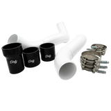 2011-2016 Duramax Hot Side Driver Intercooler Pipe (LML-INT-A095)-Intercooler Piping-Dirty Diesel Customs-LML-INT-A095-GW-Dirty Diesel Customs