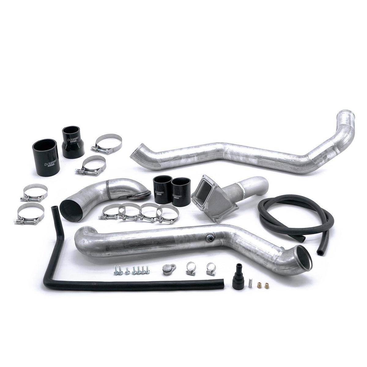 2011-2016 Duramax Intercooler Charge Pipe Bundle (582-HSP)-Intercooler Kit-HSP Diesel-582-HSP-RAW-Dirty Diesel Customs