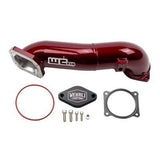 2011-2016 Duramax Passenger Side Upper Crossover Intercooler Pipe Kit (WCF100328)-Intercooler Piping-Wehrli Custom Fabrication-Dirty Diesel Customs