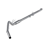 2011-2016 Powerstroke 4" Downpipe Back Exhaust w/ Muffler (C6262P)-Downpipe Back Exhaust System-P1 Performance Products-C6262P-Dirty Diesel Customs