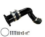 2011-2016 Powerstroke HD 3" Cold Side Charge Tube w/ Throttle Valve Replacement (PFP1116BTR)-Intercooler Piping-Pusher-PFP1116BTR_K-Dirty Diesel Customs