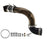 2011-2016 Powerstroke HD 3" Cold Side Charge Tube w/ Throttle Valve Replacement (PFP1116BTR)-Intercooler Piping-Pusher-PFP1116BTR_Z-Dirty Diesel Customs