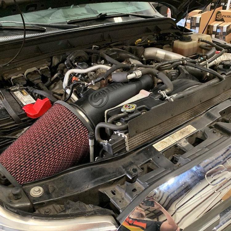2011-2016 Powerstroke S&B Open Air Intake Kit (75-6000)-Intake Kit-S&B Filters-Dirty Diesel Customs