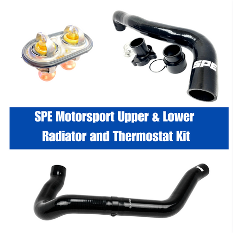 2011-2016 Powerstroke Upper & Lower Radiator and Thermostat Bundle-Coolant Hose Kit-SPE Motorsport-Dirty Diesel Customs