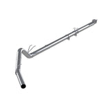 2011-2018 Powerstroke 4" Downpipe Back Exhaust - No Muffler (C6260PLM)-Downpipe Back Exhaust System-P1 Performance Products-C6260PLM-Dirty Diesel Customs