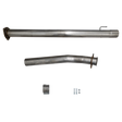 2011-2018 Powerstroke 4" SS Cat & DPF Delete Pipe (DDC-3F11)-Delete Pipe-Dirty Diesel Customs-Dirty Diesel Customs