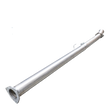 2011-2018 Powerstroke 4" DD Cat & DPF Delete Pipe - Delete Pipe - Dirty Diesel Customs