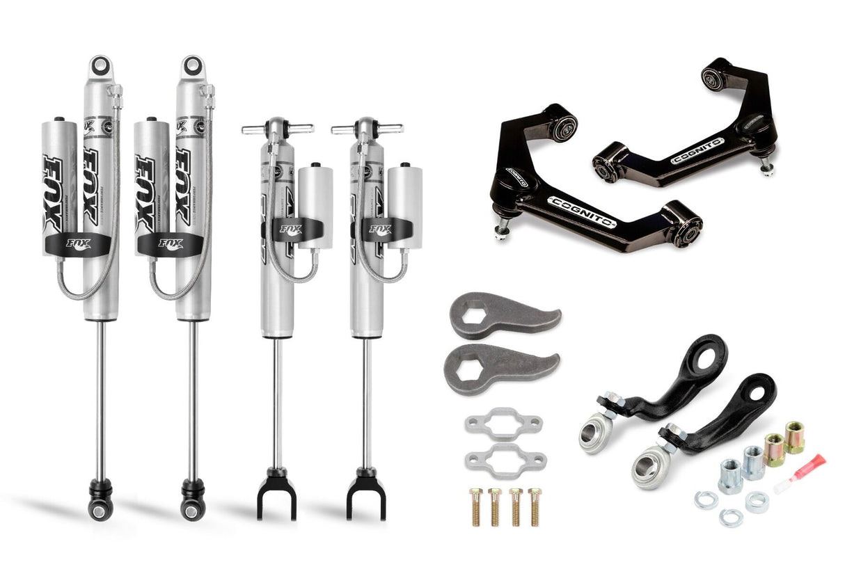 2011-2019 Duramax 3" Premier Leveling Kit W/ Fox 2.0 Performance Series Shocks (110-P0926)-Leveling Kit-Cognito Motorsports-Dirty Diesel Customs
