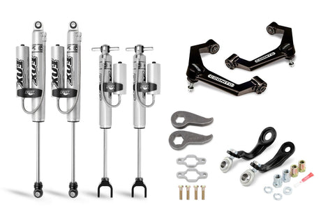 2011-2019 Duramax 3" Premier Leveling Kit W/ Fox 2.0 Performance Series Shocks (110-P0926)-Leveling Kit-Cognito Motorsports-Dirty Diesel Customs
