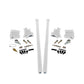 2011-2019 Duramax 70" Bolt-On Traction Bars 4" Axle Diameter (535-2-HSP)-Traction Bars-HSP Diesel-535-2-HSP-W-Dirty Diesel Customs