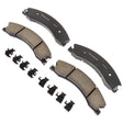 2011-2019 Duramax Gold (Pro) Ceramic Disc Brake Pad Set (ACD17D1411CHF1)-Brake Pad-ACDelco-Dirty Diesel Customs