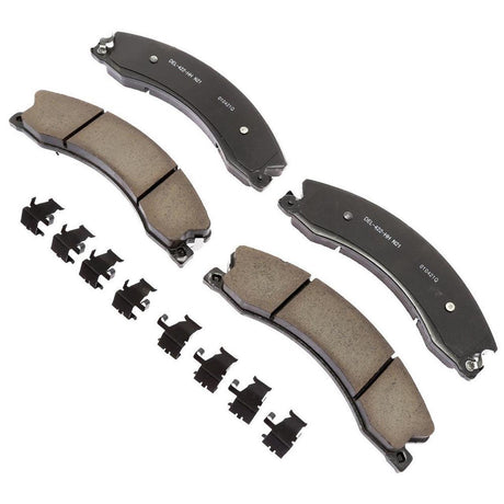 2011-2019 Duramax Gold (Pro) Ceramic Disc Brake Pad Set (ACD17D1411CHF1)-Brake Pad-ACDelco-Dirty Diesel Customs