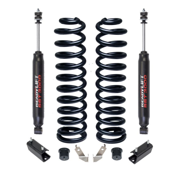 2011-2019 Powerstroke 2.5" Coil Spring Front Lift Kit w/ SST3000 Shocks (46-2725)-Lift Kit-ReadyLift-Dirty Diesel Customs