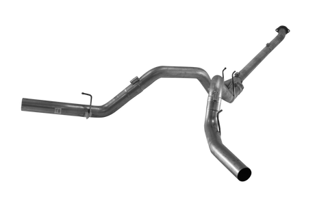 2011-2019 Powerstroke 4" Downpipe Back Dual Exhaust System - No Muffler (421005 / 422005)-Downpipe Back Exhaust System-Mel's Manufacturing-Dirty Diesel Customs