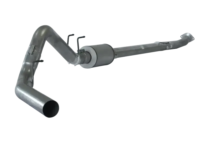 2011-2019 Powerstroke 4" Downpipe Back Single Exhaust w/ Muffler (421012 / 422012)-Downpipe Back Exhaust System-Mel's Manufacturing-Dirty Diesel Customs