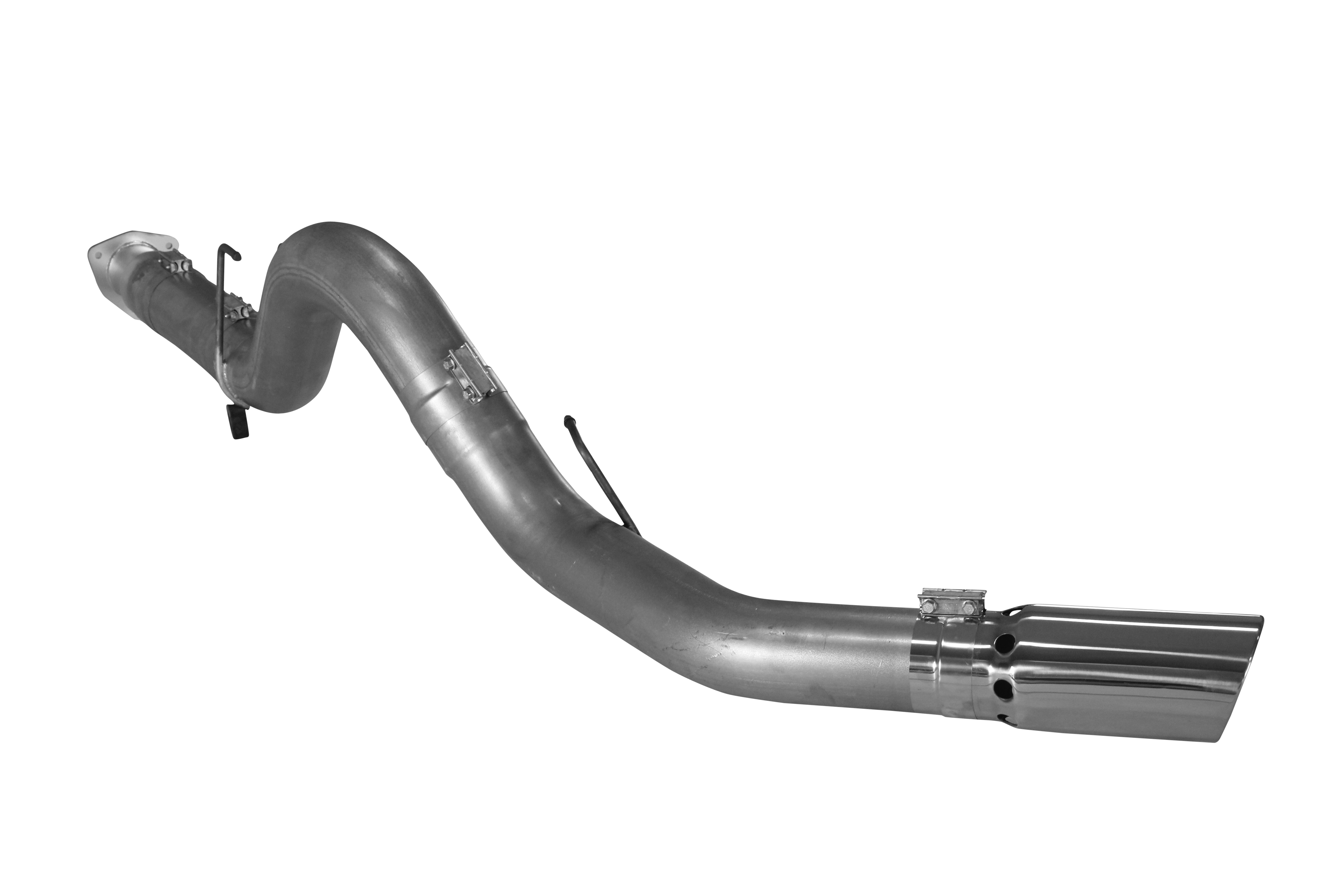 2011-2019 Powerstroke 5" DPF Back Single Exhaust No Muffler (FLO-640)-Filter Back Exhaust System-Flo-Pro-FLO-640-Dirty Diesel Customs
