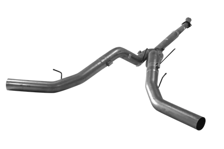 2011-2019 Powerstroke 5" Downpipe Back Dual Exhaust - No Muffler (521008)-Downpipe Back Exhaust System-Mel's Manufacturing-Dirty Diesel Customs