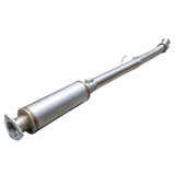 2011-2019 Powerstroke 4" SS Cat & DPF Delete Pipe - w/ Muffler - Delete Pipe - Dirty Diesel Customs