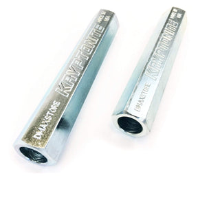 2011-2022 Duramax KRYPTONITE Solid Steel Zinc Plated Tie Rod Sleeves (KRSLV11)-Tie Rod Sleeves-KRYPTONITE-KRSLV11-Dirty Diesel Customs