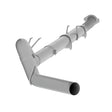 2011-2022 Powerstroke 5" Downpipe Back Exhaust - No Muffler (C6280PLM)-Downpipe Back Exhaust System-P1 Performance Products-C6280PLM-Dirty Diesel Customs