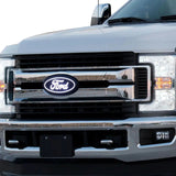 2011-2022 Powerstroke Lumix LED Grille Emblem (92801)-Emblems-Putco-Dirty Diesel Customs