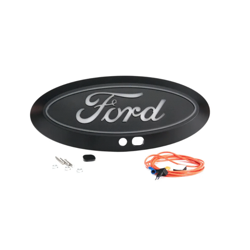 2011-2022 Powerstroke Lumix LED Grille Emblem (92801)-Emblems-Putco-Dirty Diesel Customs