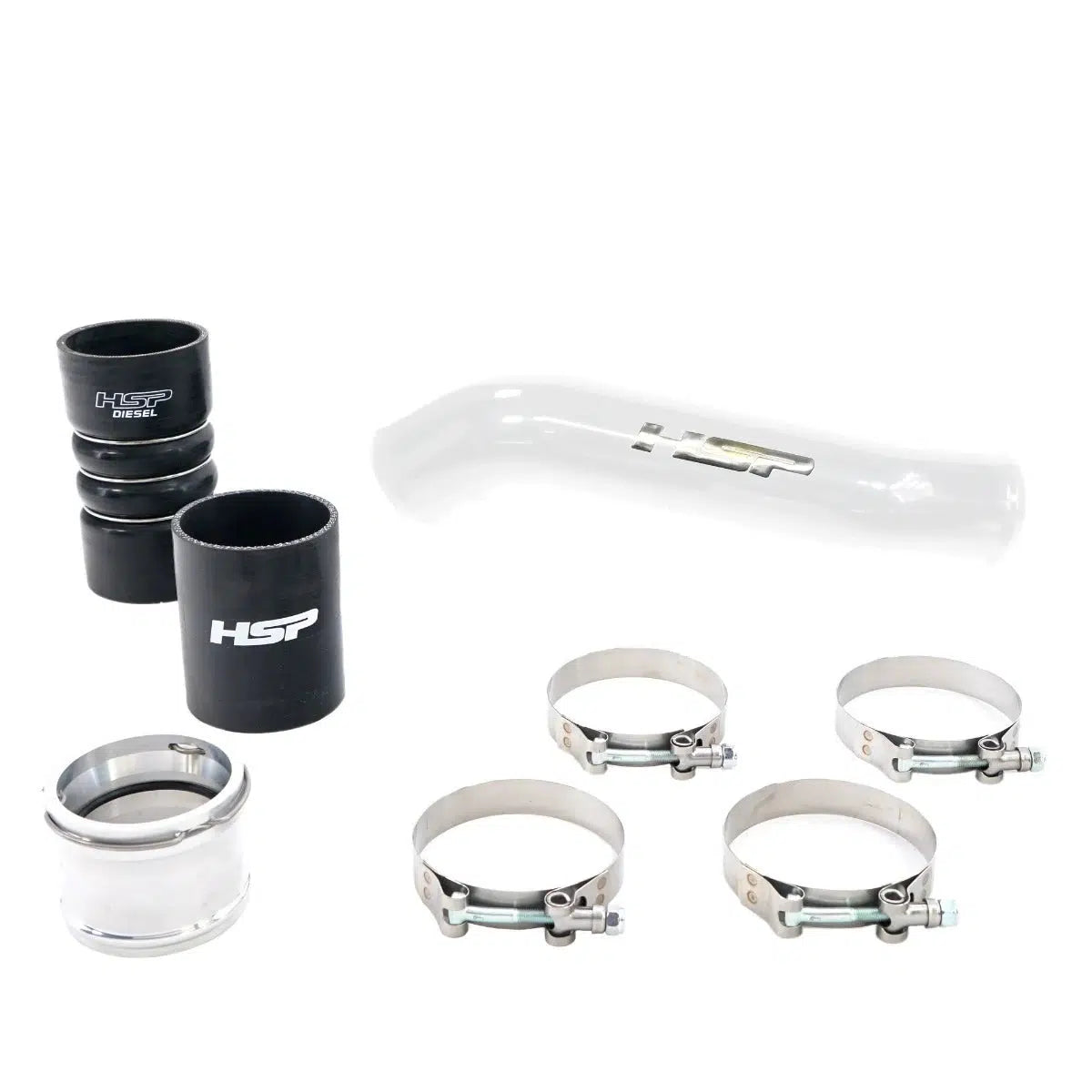 2011-2022 Powerstroke Replacement Hot Side Tube (HSP-P-400-HSP)-Intercooler Piping-HSP Diesel-Dirty Diesel Customs