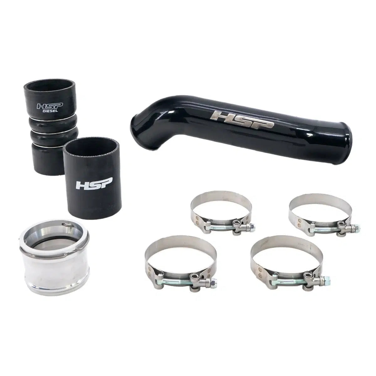 2011-2022 Powerstroke Replacement Hot Side Tube (HSP-P-400-HSP)-Intercooler Piping-HSP Diesel-HSP-P-400-HSP-GB-Dirty Diesel Customs