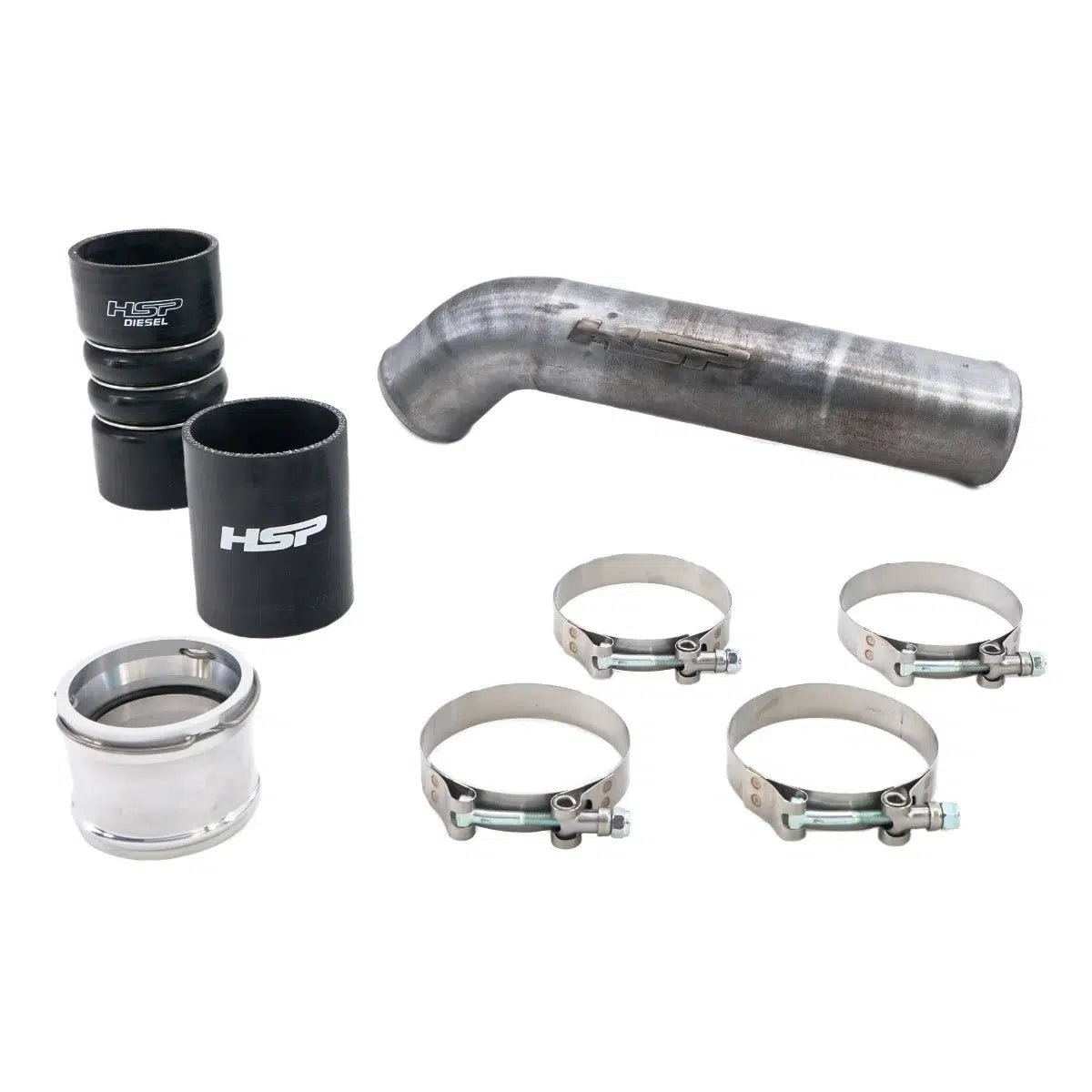 2011-2022 Powerstroke Replacement Hot Side Tube (HSP-P-400-HSP)-Intercooler Piping-HSP Diesel-HSP-P-400-HSP-RAW-Dirty Diesel Customs