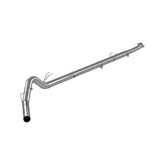 2011-2022 Powerstroke SS 5" Downpipe Back - No Muffler (C6280SLM)-Downpipe Back Exhaust System-P1 Performance Products-C6280SLM-Dirty Diesel Customs