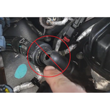 2011-2024 Powerstroke Billet Heater Inlet Top Adapter Fitting (SPE-S100303)-Adapters-SPE Motorsport-Dirty Diesel Customs