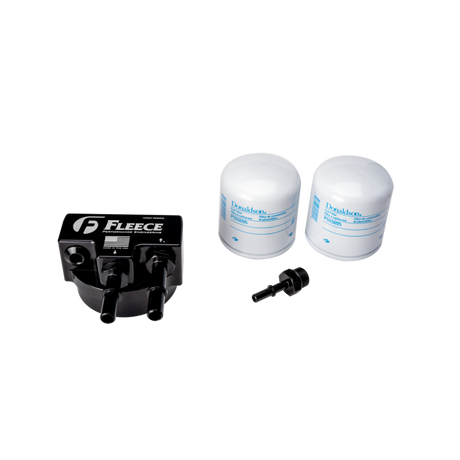 2011-2024 Powerstroke Engine Mounted Filter Assembly (FPE-FMC-UHFA-1123)-Fuel Filter Relocation Kit-Fleece Performance-Dirty Diesel Customs
