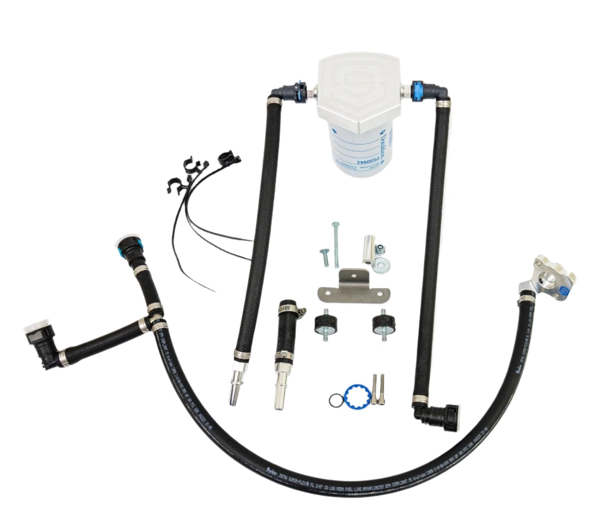 2011-2024 Powerstroke Gen2.1 CP4 Bypass Kit w/ Return Filter Assembly (CP4-6.7F-BP-G2.1)-CP4 Bypass-S&S Diesel-Dirty Diesel Customs