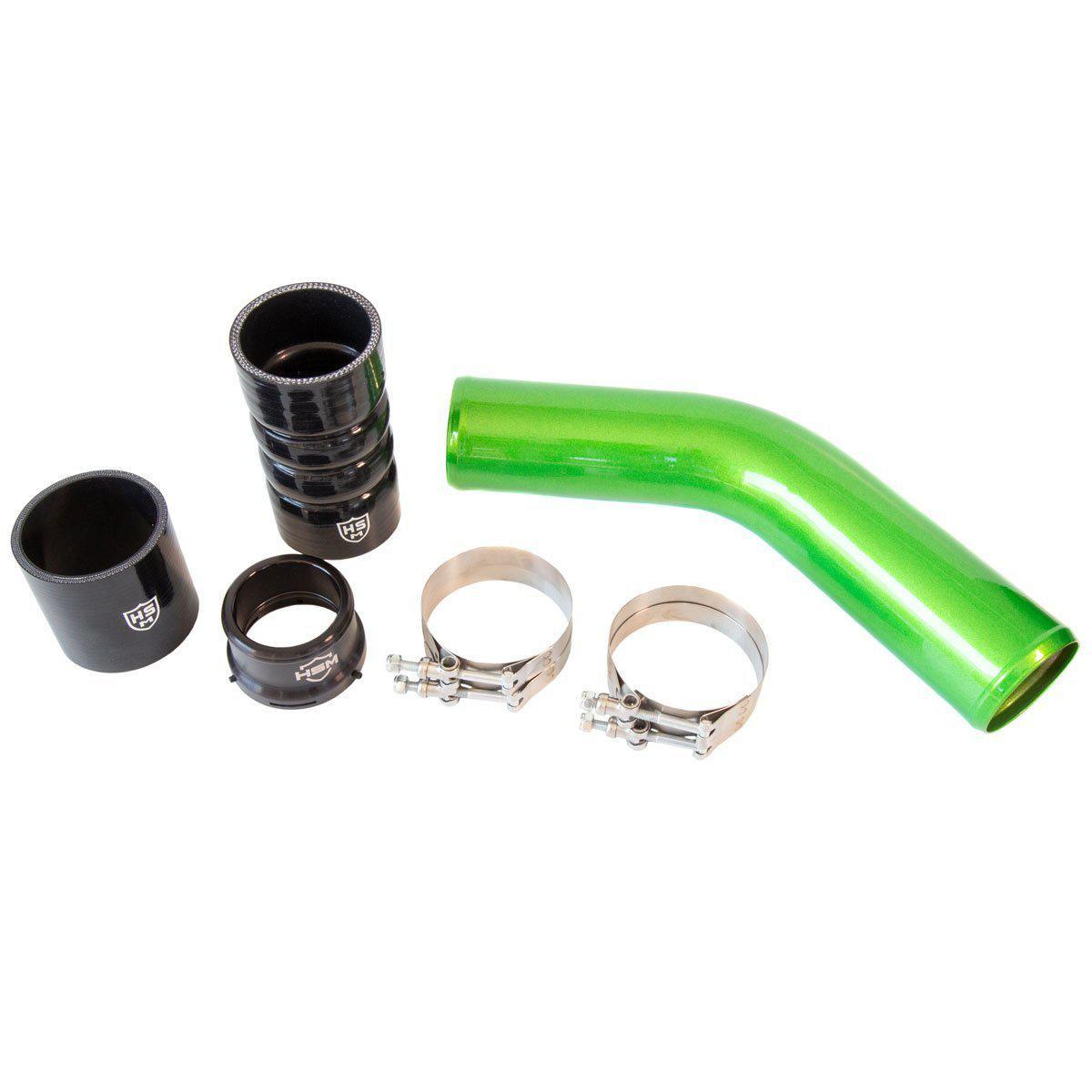 2011-2024 Powerstroke Hot Side Intercooler Pipe Upgrade (122016)-Intercooler Piping-H&S Motorsports-122016-G-Dirty Diesel Customs