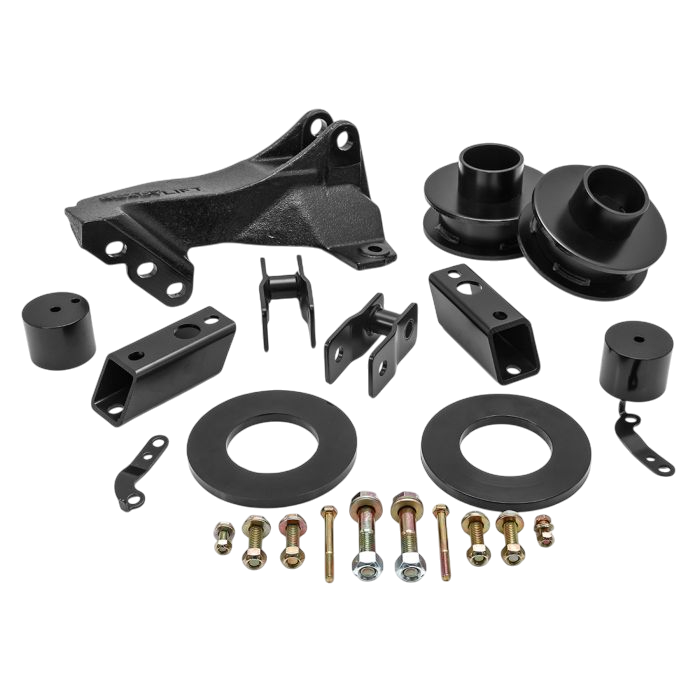 2011-2025 Powerstroke 2.5" Leveling Kit w/ Track Bar Relocation (66-2726)-Leveling Kit-ReadyLift-Dirty Diesel Customs