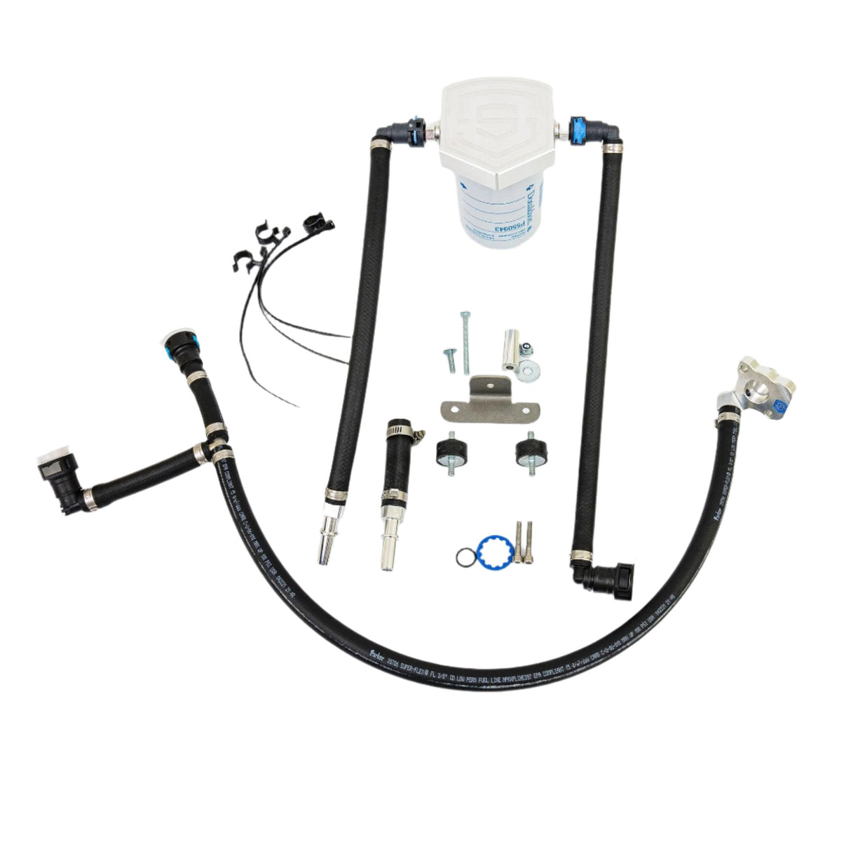 2011-2025 Powerstroke Gen2.1 CP4 Bypass Kit w/ Return Filter Assembly (CP4-6.7F-BP-G2.1)-CP4 Bypass-S&S Diesel-CP4-6.7F-BP-G2.1-Dirty Diesel Customs