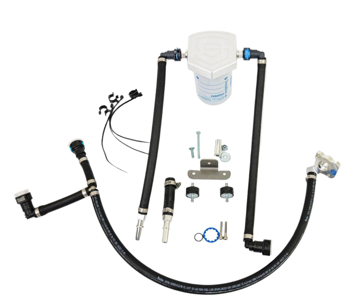 2011-2025 Powerstroke Gen2.1 CP4 Bypass Kit w/ Return Filter Assembly (CP4-6.7F-BP-G2.1)-CP4 Bypass-S&S Diesel-Dirty Diesel Customs
