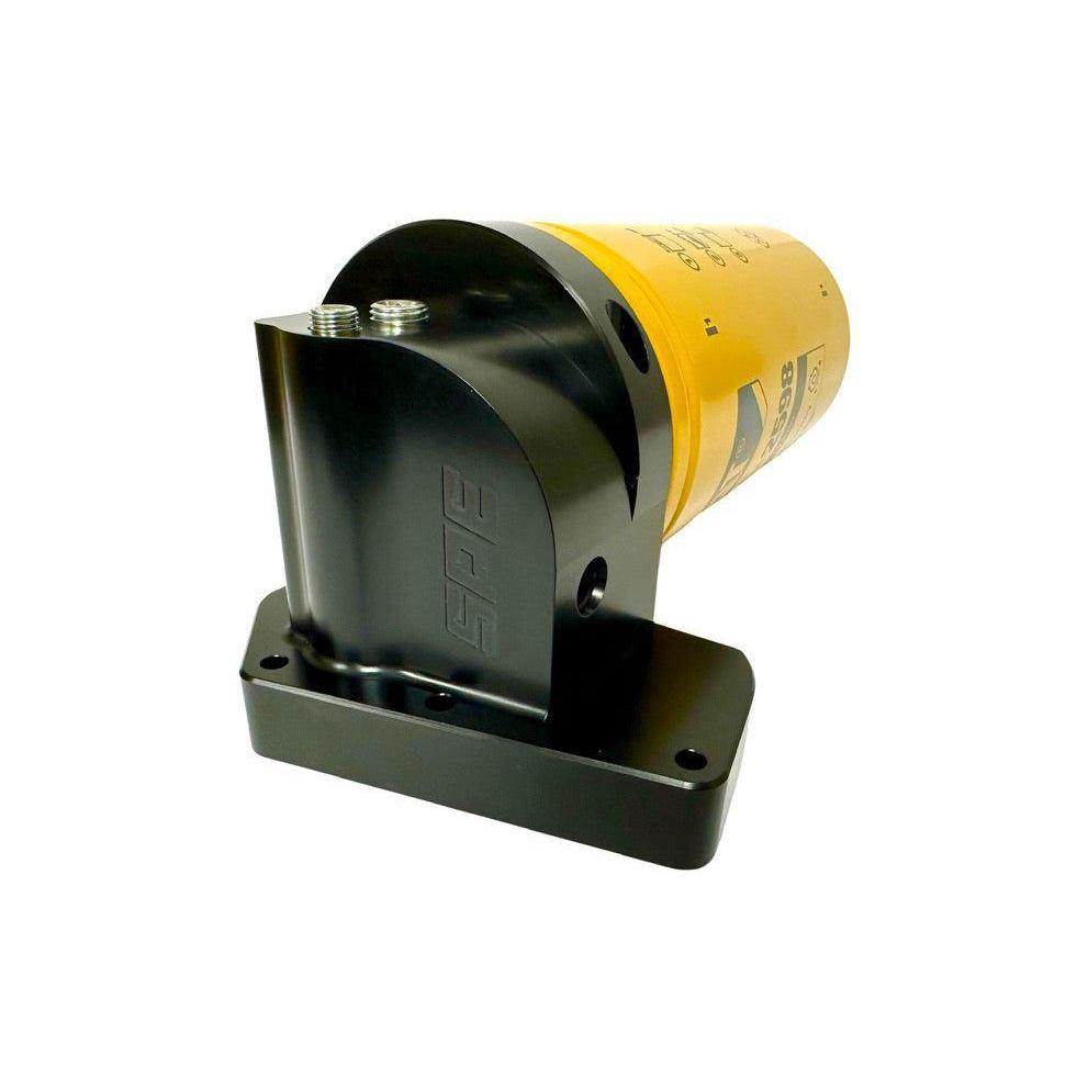 2011+ Powerstroke F650/ F750 Oil Filter Housing (SPE-S100214)-Oil Filter Adapter-SPE Motorsport-Dirty Diesel Customs