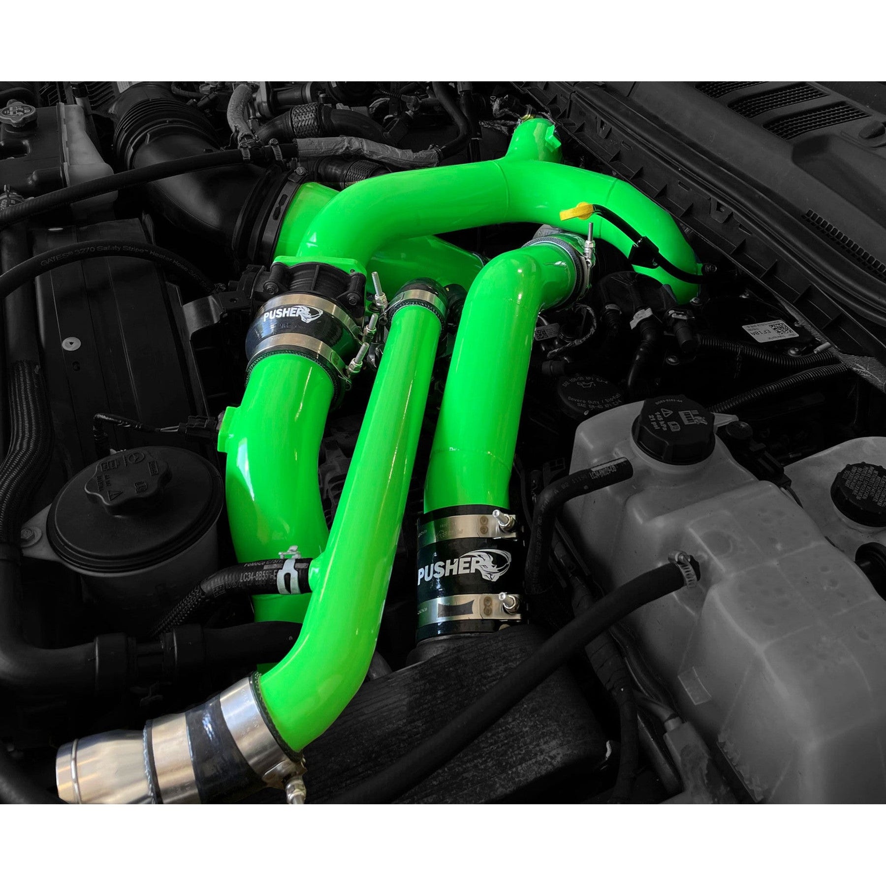 2011+ Powerstroke HD Upper Coolant Tube (PFP11XXUCT)-Coolant Pipes-Pusher-Dirty Diesel Customs
