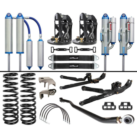 2012-2013 Cummins Unchained 3.5 System Base 3" Lift Long Arm (CS-DUC35-12-D)-Lift Kit-Carli Suspension-Dirty Diesel Customs