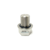 2012-2021 Powerstroke Billet Stainless Steel Oil Drain Plug (SPE-S100123)-Oil Drain Plug-SPE Motorsport-Dirty Diesel Customs