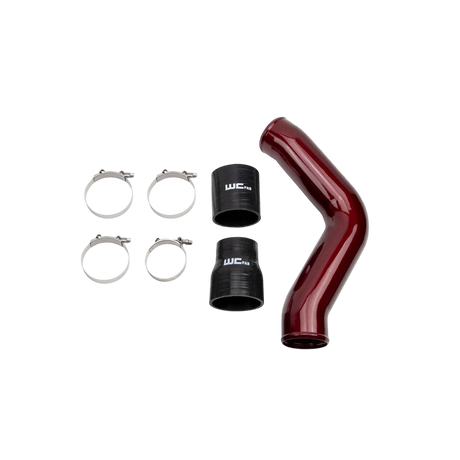 2013-2018 Cummins 3.5" Driver side Intercooler Pipe Kit (WCF100434)-Intercooler Piping-Wehrli Custom Fabrication-Dirty Diesel Customs