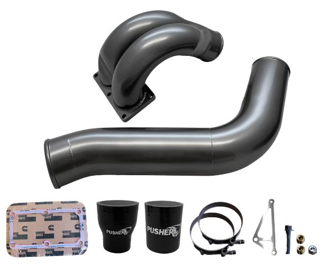 2013-2018 Cummins 3.5" Mega Intake System (PRC1318MKT)-Intake Manifold-Pusher-Dirty Diesel Customs