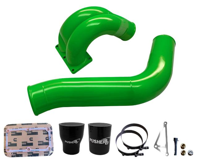 2013-2018 Cummins 3.5" Mega Intake System (PRC1318MKT)-Intake Manifold-Pusher-PRC1318MKT_G-Dirty Diesel Customs