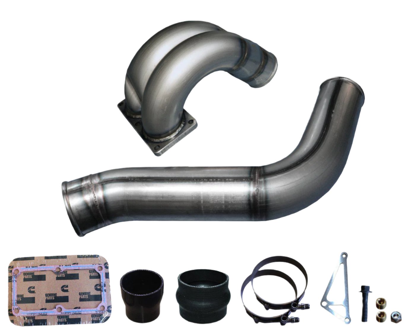 2013-2018 Cummins 3.5" Mega Intake System (PRC1318MKT)-Intake Manifold-Pusher-PRC1318MKT_N-Dirty Diesel Customs
