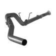 2013-2018 Cummins 4" Downpipe Back Exhaust System - No Muffler (412017)-Downpipe Back Exhaust System-Mel's Manufacturing-Dirty Diesel Customs