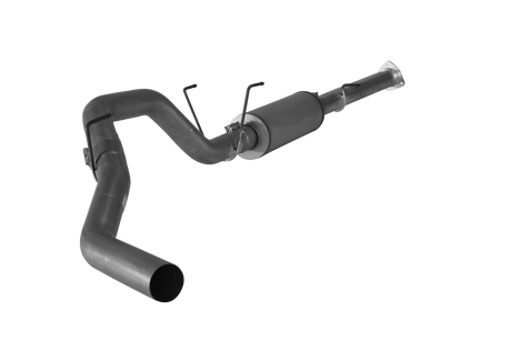 2013-2018 Cummins 4" Downpipe Back Exhaust System w/Muffler (411018 / 412018)-Downpipe Back Exhaust System-Mel's Manufacturing-412018-Dirty Diesel Customs